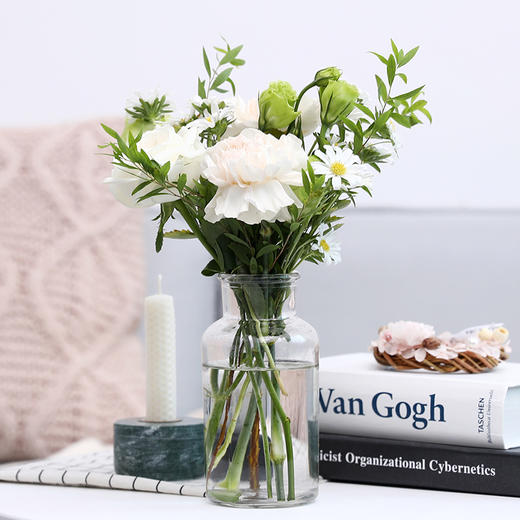 积分兑换奖品家庭办公室插花鲜切花不含花瓶仅限积分商城使用