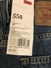 LA现货  仅4条 Levis 550李维斯品牌男士牛仔裤 商品缩略图4