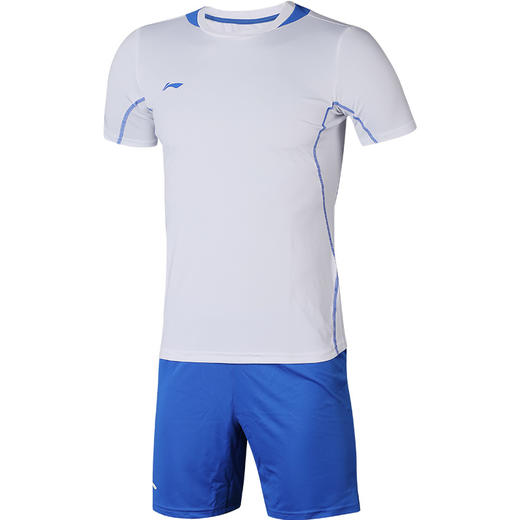 【3套以上，每满200减20】Lining李宁足球运动组队球衣短袖光板足球服定制 商品图4