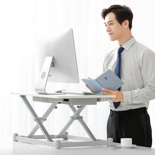 乐班电动电脑升降台 商品图4