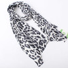 黑白豹纹围巾长款 商品缩略图0