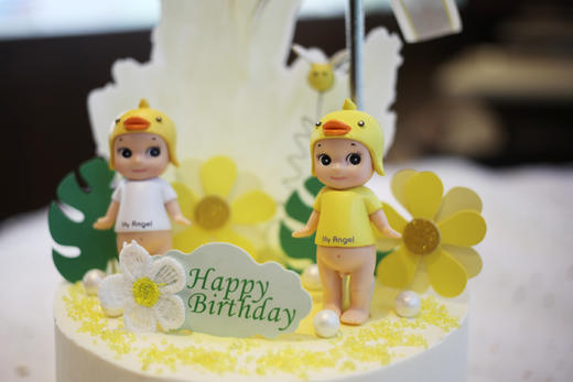 男孩款 天使宝宝 黄色小鸡 白色小鸡 气球 商品图2