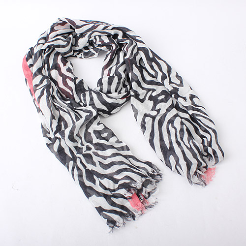 斑纹针织围巾加宽围巾女薄款披肩春夏