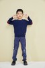 圆领肘贴男童羊绒衫 小童 SJF18T112A SJF18T112E 商品缩略图3
