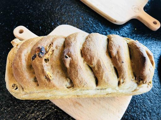 天然酵母黑麦核桃酸面包 Sour dough rye bread with walnut无油无糖 商品图2