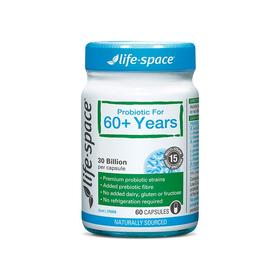 lifespace60+老人益生菌胶囊60粒