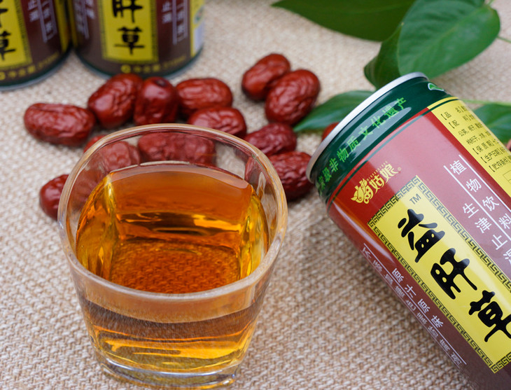 苗姑娘益肝草红罐凉茶饮料原汁原味无糖310ml12罐