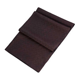 SAINTJOY/上久楷 男士宋锦双面长巾 万字同福·褐色 SJ14030