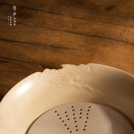 问鼎天石陶泥草木灰釉穹览壶承 商品图4