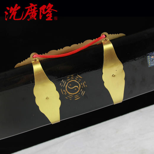 漆木八卦刀 沈广隆八卦刀  龙泉沈广隆宝剑 sgl-9019未开刃 商品图2