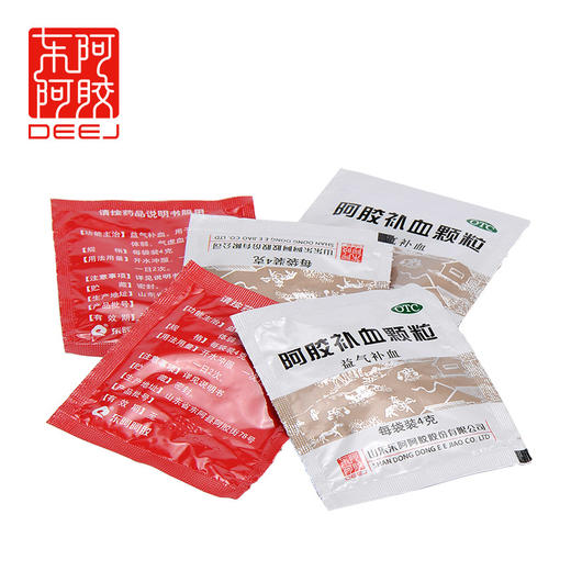 【积分兑换】阿胶补血颗粒4g*30袋/盒 商品图2