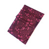 SAINTJOY/上久楷 女士真丝花罗长巾 红魅·紫红 SJ14022-1 商品缩略图0