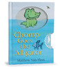 【中商原版】小鳄鱼 英文原版 Chomp Goes the Alligator 精装 机关操作书 动物名称 数数 色彩 启蒙绘本 2-6岁 商品缩略图0