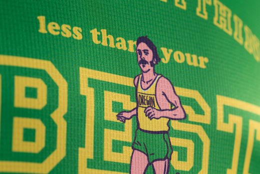 严素跑步TEE,天赋,男/女款 特价不退换,轻量 短袖T恤 速干快干 ,致敬,普利方丹,PRE，严素态度 商品图2