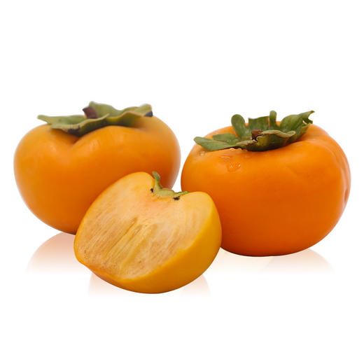 陕西脆甜柿子8斤装单果7080mm日本引进阳丰脆柿红红火火美味可口原