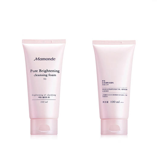 梦妆花萃透亮洁面乳（100ml/280020903）【30157736】 商品图1