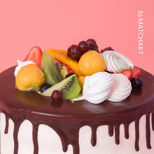 鲜果多多戚风蛋糕 - 纯真的蛋糕美味，可选1.5/2.5/3.5磅（广州) 商品图1