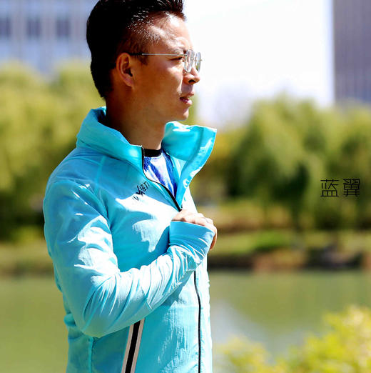 蓝翼超轻透气防晒衣皮肤衣男款外套连帽 商品图6