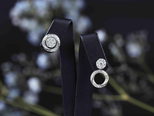 「旋」多用途钻石耳钉 商品图0