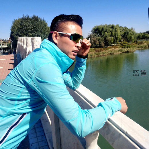 蓝翼超轻透气防晒衣皮肤衣男款外套连帽 商品图8