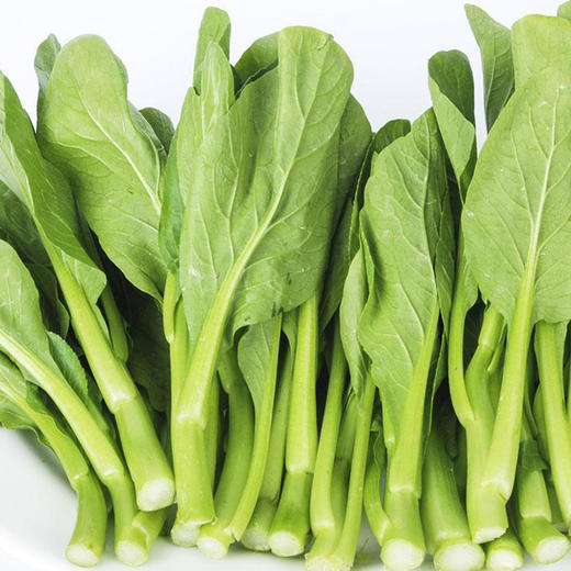 新鲜广东菜心约一斤白灼蒜茸炒蔬菜
