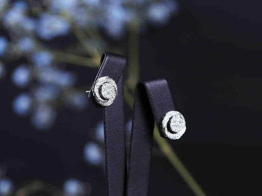 「旋」多用途钻石耳钉 商品图5