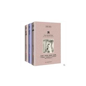 中英对照 3册 双语译林红与黑/飘/小王子英文原版