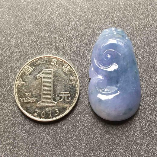 糯冰种紫罗兰飘花翡翠如意 商品图4