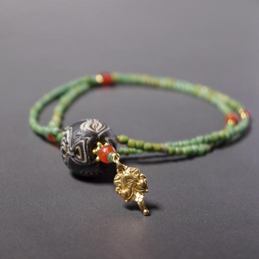 西亚高古琉璃珠锁骨链 商品图4