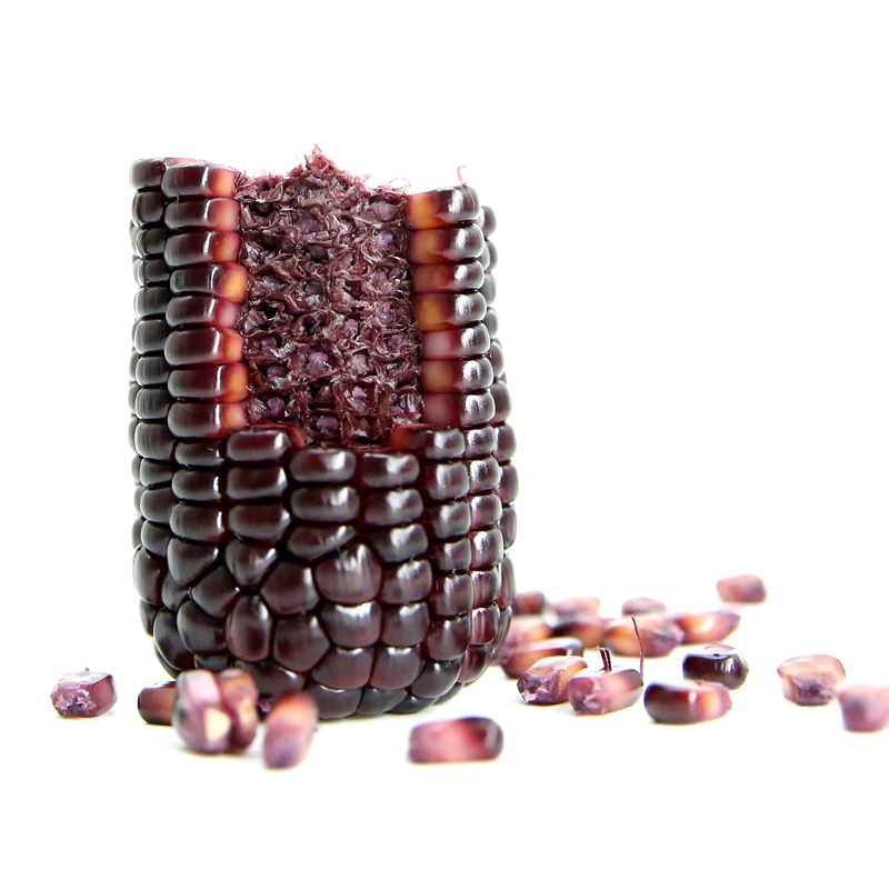 糯玉米 真有机 非转 黑玉米富含花青素 糯糯的 有一种淡淡的巧克力味道 真空装 包邮|百里食