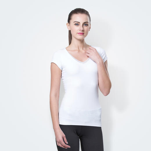 IYOGA瑜伽T恤短袖 T001 商品图2