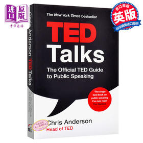 【中商原版】TED:官方版演讲指南 英文原版TED Talks:The Official TED Guide to Public Speaking 克里斯·安德森 演讲的力量