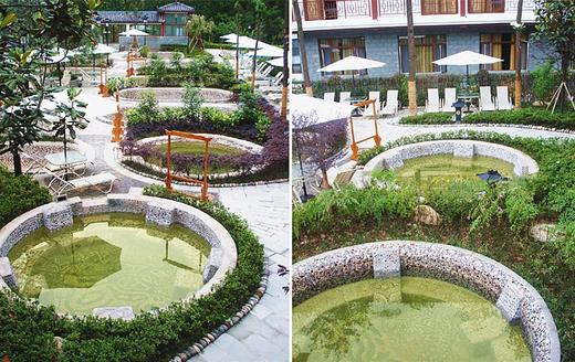 588元鹤鸣山道家主题酒店 超值中药养生温泉 双人养生早餐 景区门票