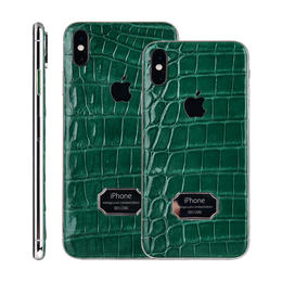 iPhone Xs / Xs Max 绿色鳄鱼皮 定制版