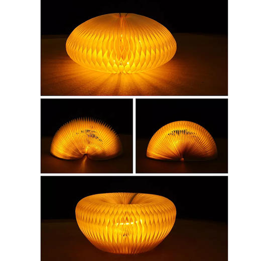 创意纸质风琴灯