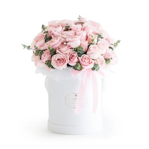 挚爱-52支红玫瑰抱抱桶-全国鲜花速递同城鲜花店配送生日花北京上海杭州广州深圳订花送花 商品图1