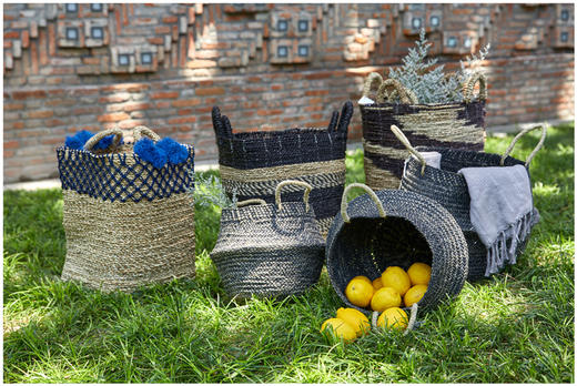 NS家居nsfurniture进口手工藤制储物篮筐-NSDE-3232L/M/S 商品图6