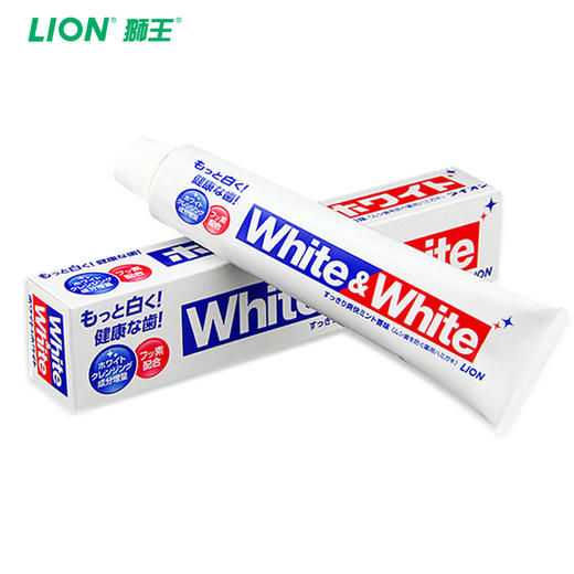 狮王WHITE美白牙膏150g（711020） 商品图4