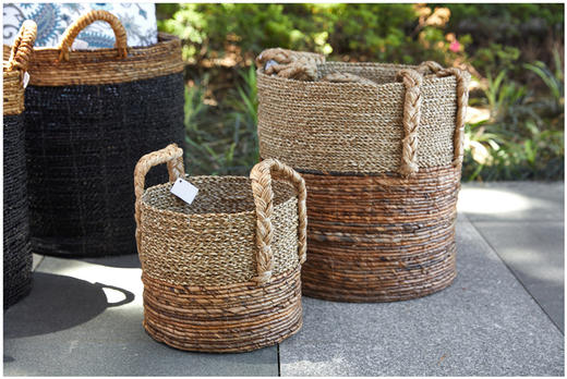 NS家居 nsfurniture 进口手工藤制储物篮筐-NSDE-3125XL/L/M/S/XS 商品图3