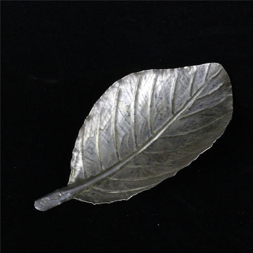 《一叶知秋》纯手作银制茶戳（定） 商品图0