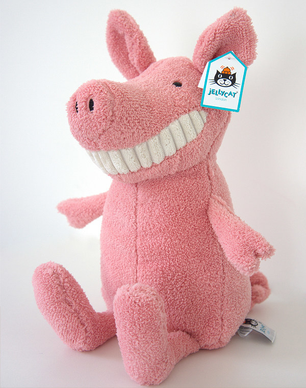 jellycattoothypig龇大牙微笑小猪疗愈安抚毛绒萌