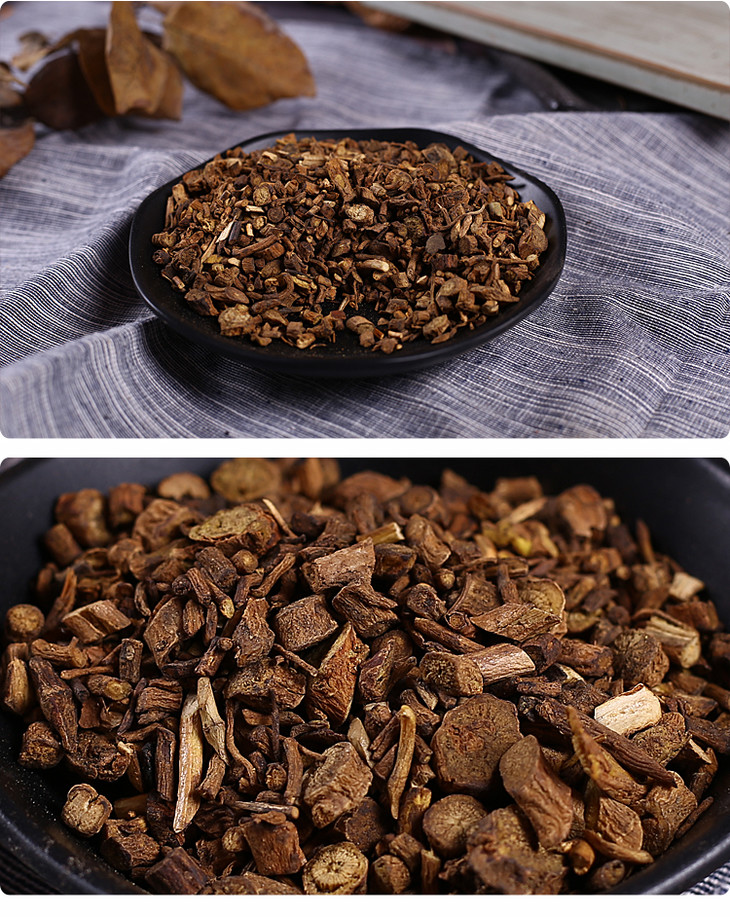 中药材批发炒黄芩统货1000克500克