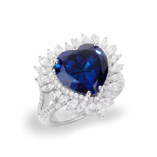 GAONAS初爱系列蓝宝石戒指 商品图0