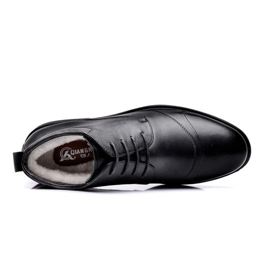 3515强人棉鞋商务休闲皮鞋保暖羊毛鞋 商品图3