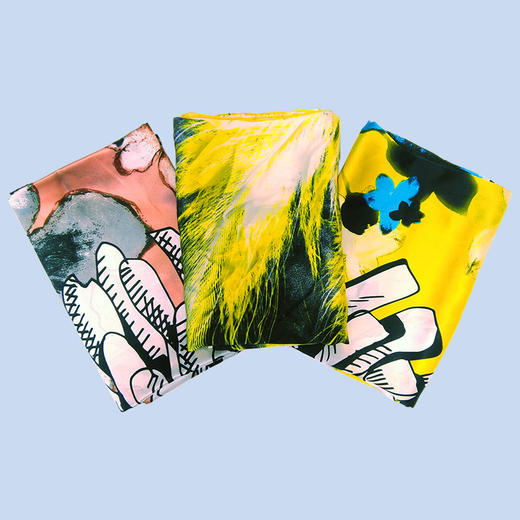 优品堂“倾城绝色”重磅桑蚕丝110方巾真丝巾 商品图4