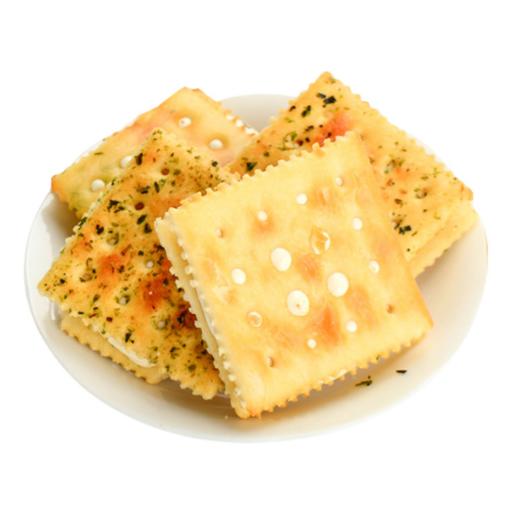 【食品酒水】*芭米软奶牛扎饼5斤/箱蔓越莓海苔奶盐香葱饼干休闲零食 商品图4