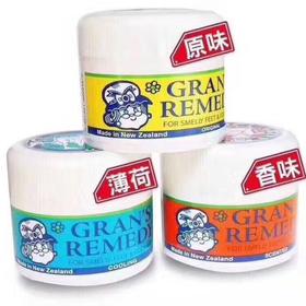 新西兰 Gran's remedy 老奶奶臭脚粉 50克