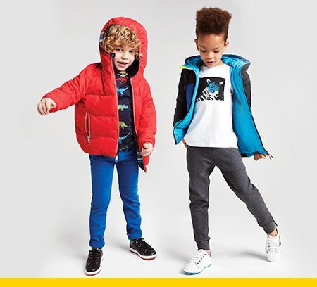 2021底-5折  不退换 THS Man 原厂童装 撞色拼接款羽绒服 CV031 商品图2