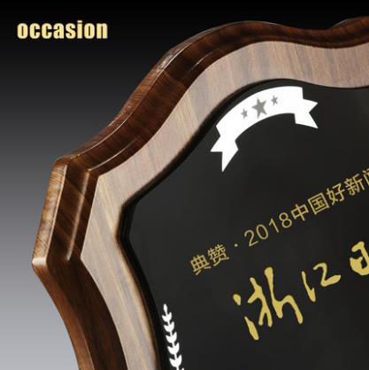 奖牌定制定做授权牌证书制作木托荣誉牌牌匾实木授权书木质纪念牌 商品图3