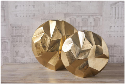 NS家居nsfurniture进口金属组合工艺花瓶NSDE-135528A*Brass/B 商品图4